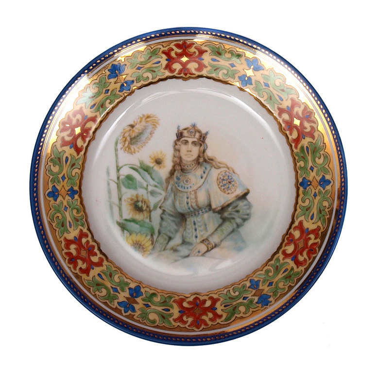 Porcelāna šķīvis „Zabava Putjatišna”