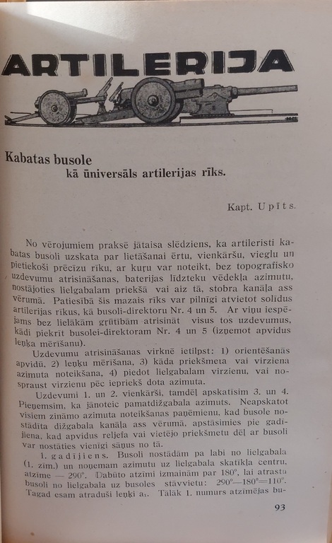 MILITĀRAIS APSKATS 1. gads  1932.g. Nr 2.