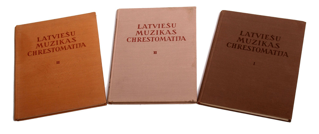 Latvian music chrestomatija