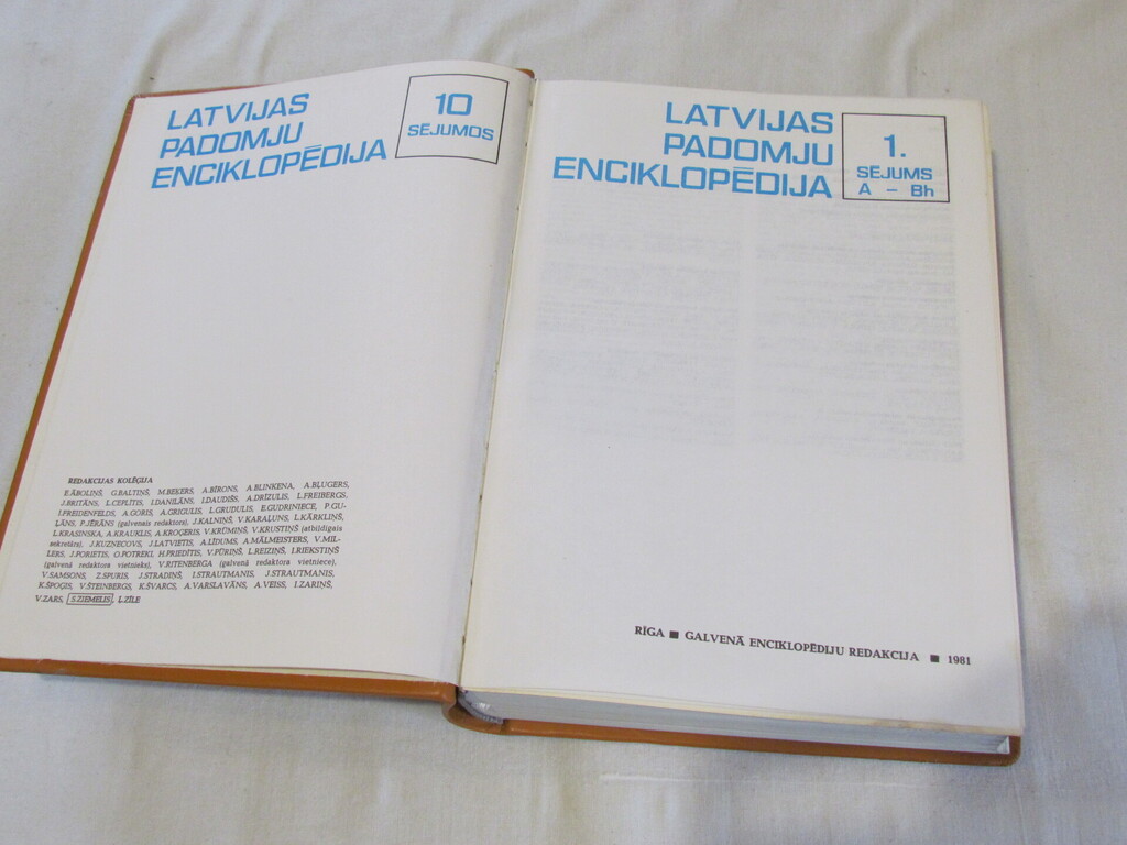 Latvian Soviet encyclopedia