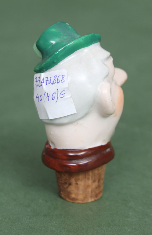 Porcelain bottle cap