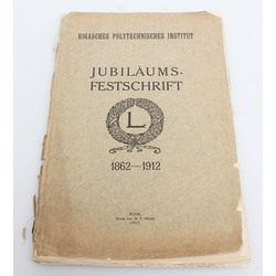  Rigasches Polytechnisches institut, Jubilaums-Festschrift 1862-1912