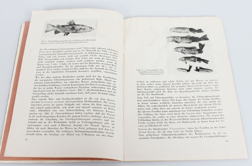 2 books - Fish farming, Die Forellen