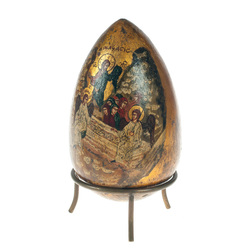 Православная деревянная яйцо