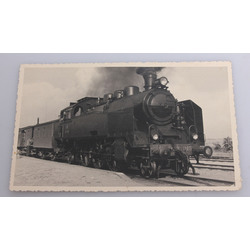 Postcard Train Locomotive