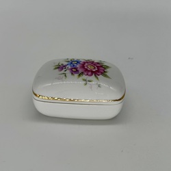 Ring box. Hand painted 70s. 