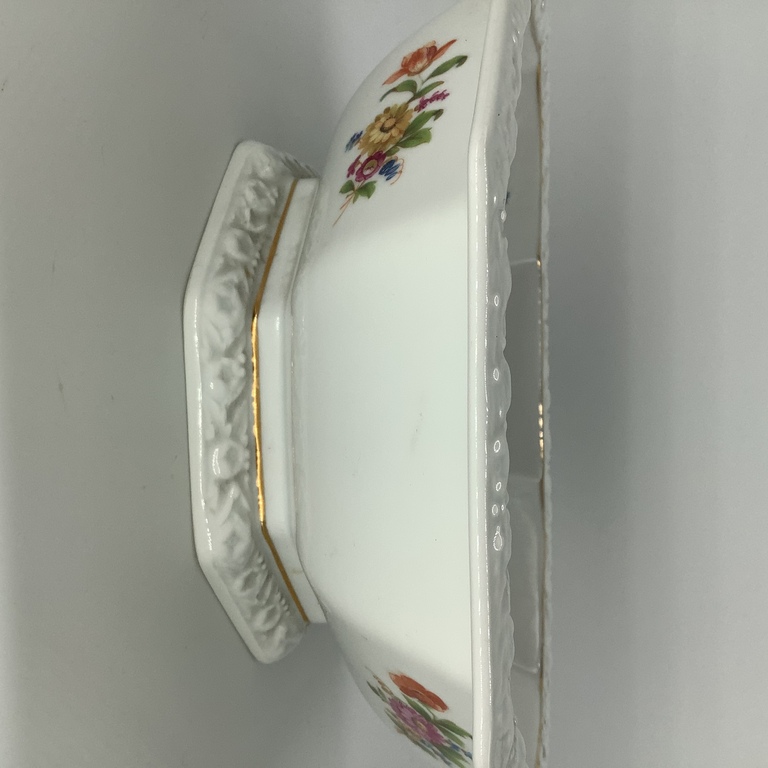 Fruit bowl.Rosenthal. Germany. stamp 1927. Art Deco. hand painted.
