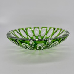 Crystal salad bowl from Nachtmann. Hand sanding 60 years