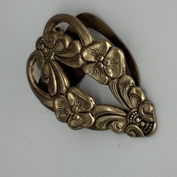 Art Nouveau.Brooch, tie clip, hairpin. Bronze. Russia