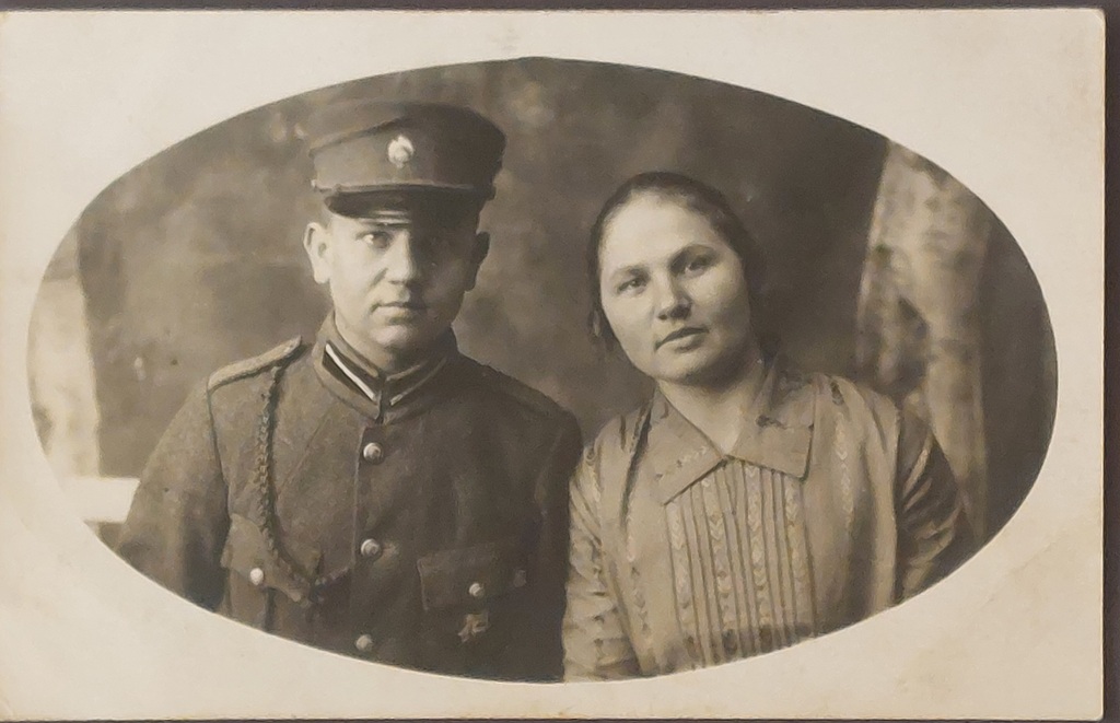 Latvijas karavīra bilde 1921 g.