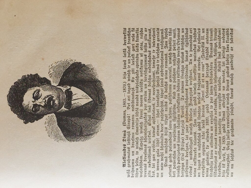 A. Dima Grāfs Monte Kristo ( I-II) daļa 1930 g. Rīga. Veca druka. No franču valodas tulkojis J. Rainis 