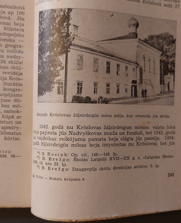 OLŪTS rokstu krōjums 1943 g. Nr.2, 3 ,4 ,5. 1944 g. Nr.6 .Latgaliešu valodā 