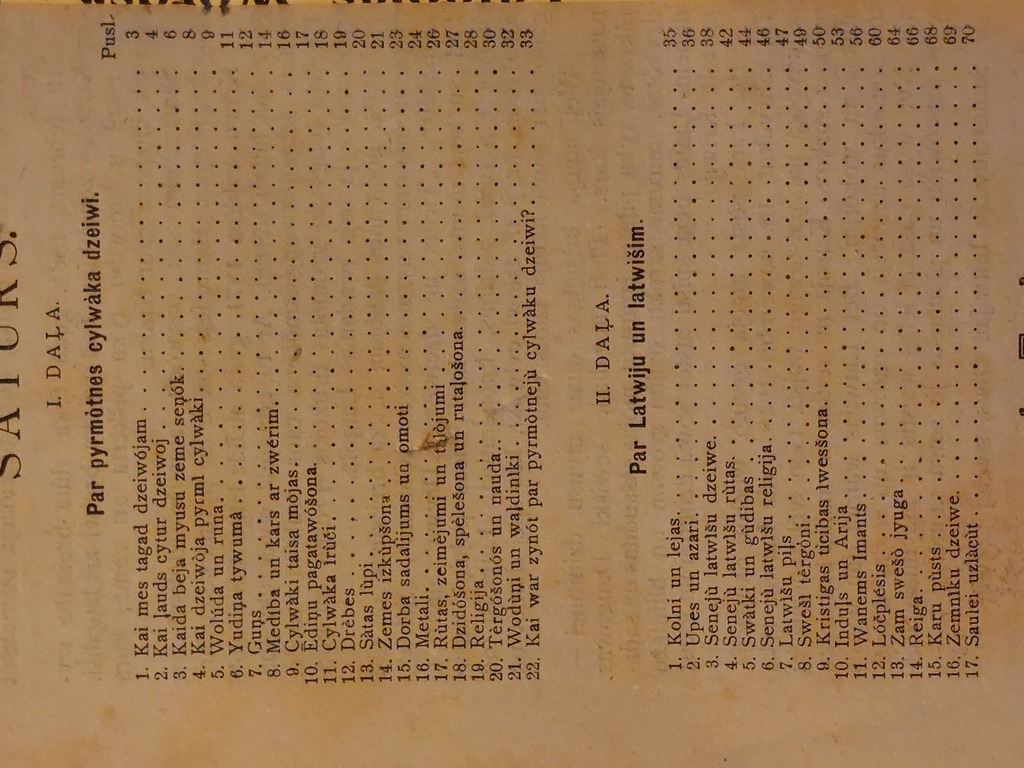 Two books in Latvian language: 1- KÒRKěU JURS. Isókums wèsturê 1923 in Rèzekne. 2-STEP. SEÍILS .Jaunī deigli 1938 AUTHOR'S EDITION