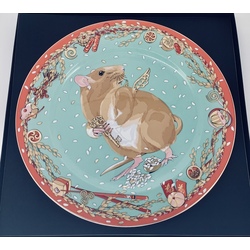 Огромная тарелка Мышь Розенталь,Лимитированная серия,Прошлый век.