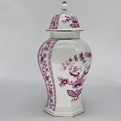 Vase with lid for the fire chamber. GDR after the war