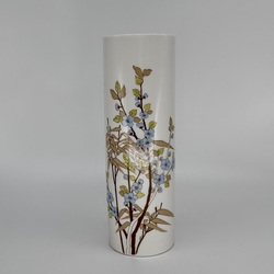 Art Deco vase 60s. Hand painted. Classic shape.