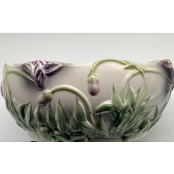 Flower pots.Art Deco.Hand painted.Excellent condition