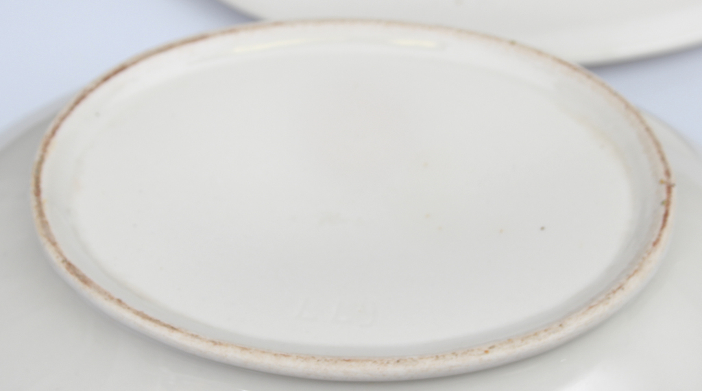 Porcelain terrine with lid