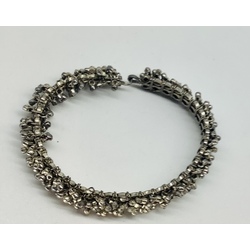 Bracelet for the German national costume. Silver? Handmade in excellent condition