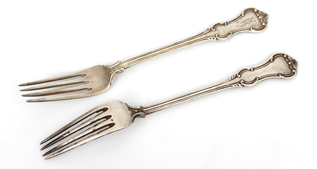 Silver forks 2 pcs.