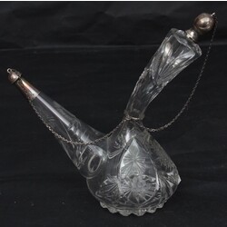 Glass carafe for oil
