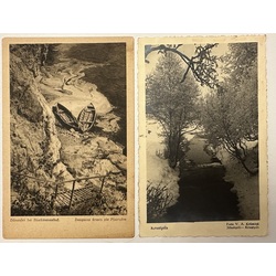 2 открытки - Крустпилс и Даугава краст возле Плявиняса