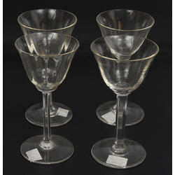 Стеклянные ликерные стаканы (4 шт.)