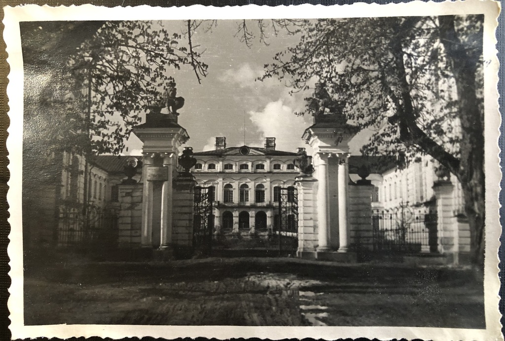 Начало реставрации Рундальского дворца
