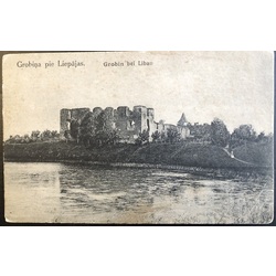 Grobiń castle ruins