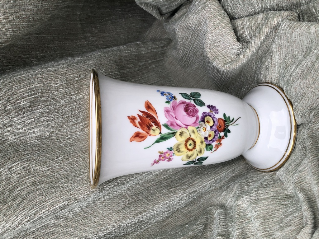 Classic hand painted vase