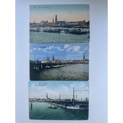Три открытки Риги