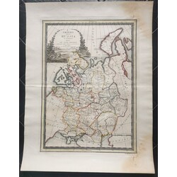 Имп. Карта европейской части России / 1795 г.