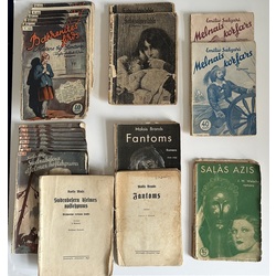 6 novels in old print