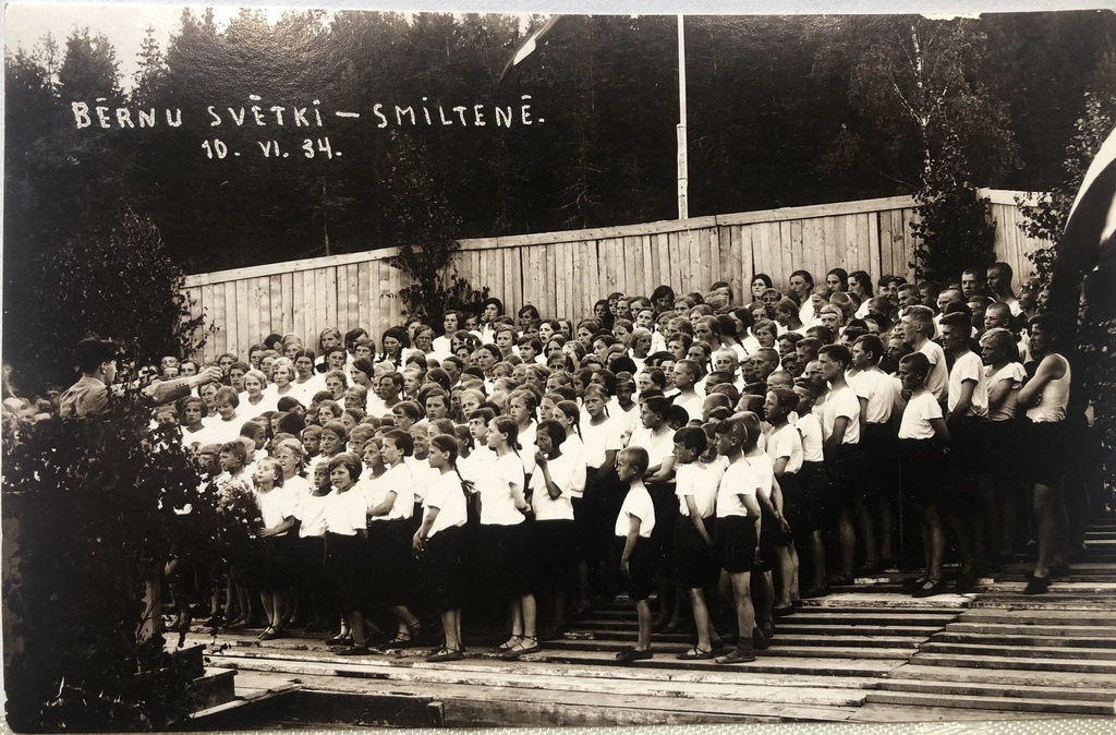 Children’s Festival in Smiltene. 10.06.1934