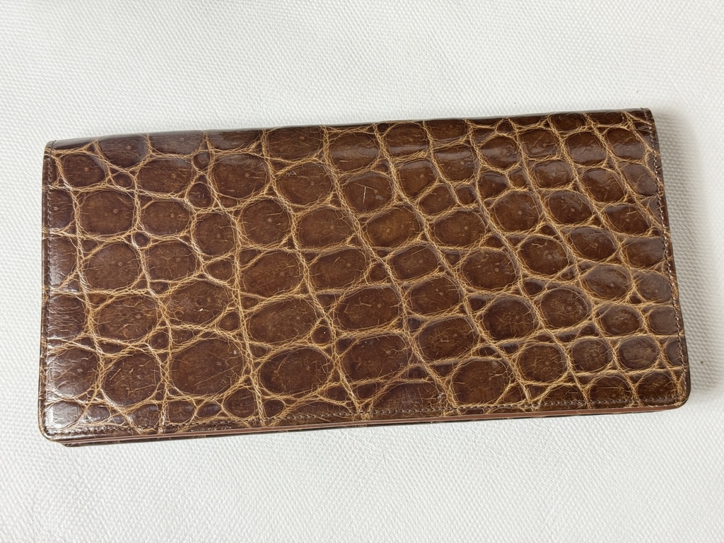 Krokodīla ādas somas (3 gab.)