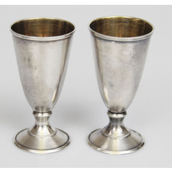Silver cups 2 pcs.