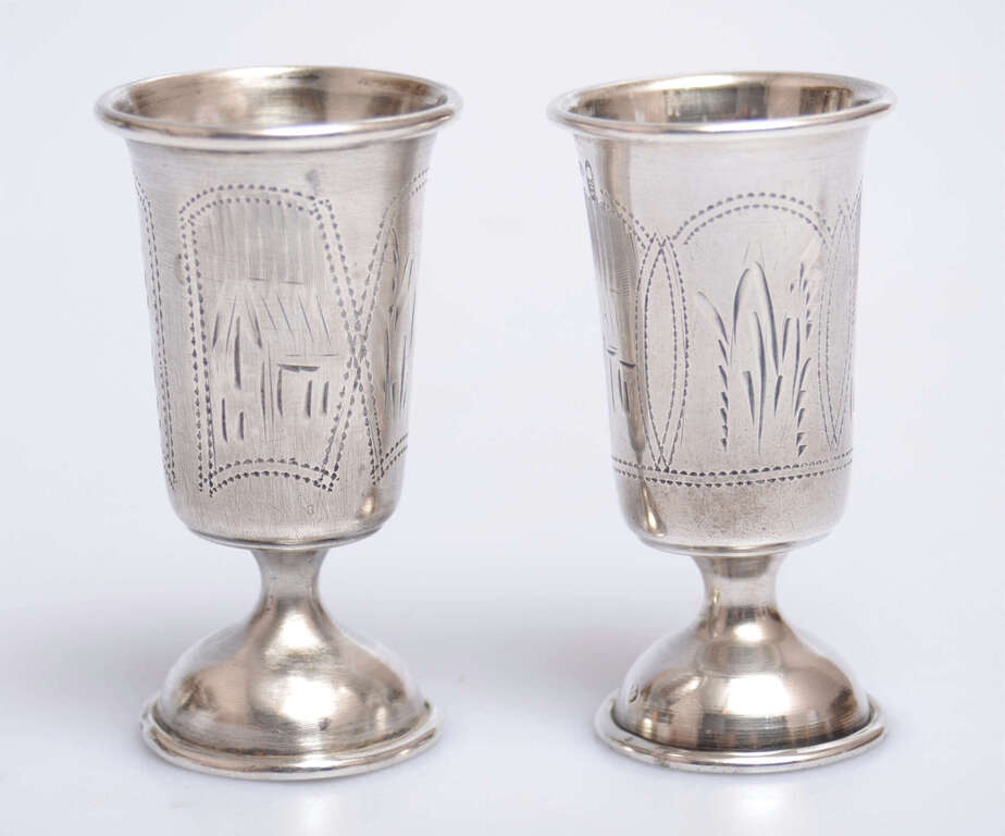 Silver cups