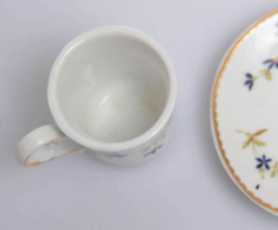 Kuznetsov teacup with saucer, from the children's set