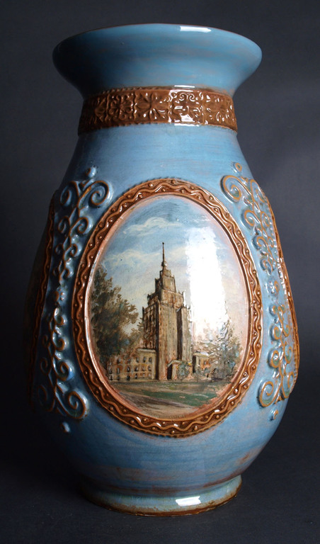 Vase with views of Riga 