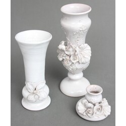Керамические вазы 3 шт.