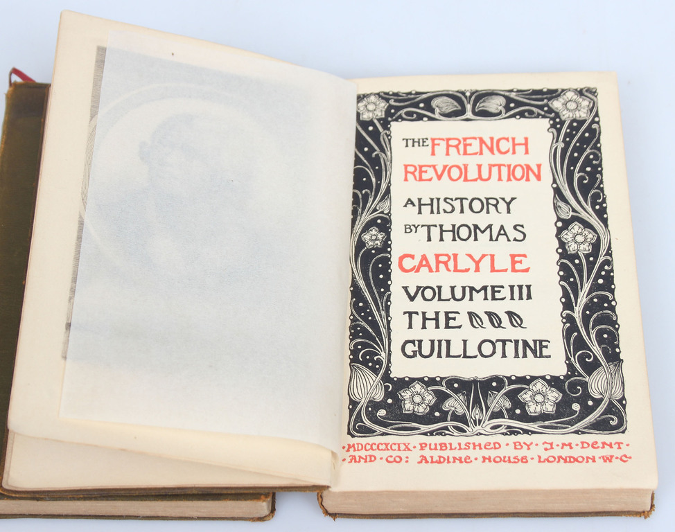 Thomas Carlyle, The French Revolution A History (II-III sējums)