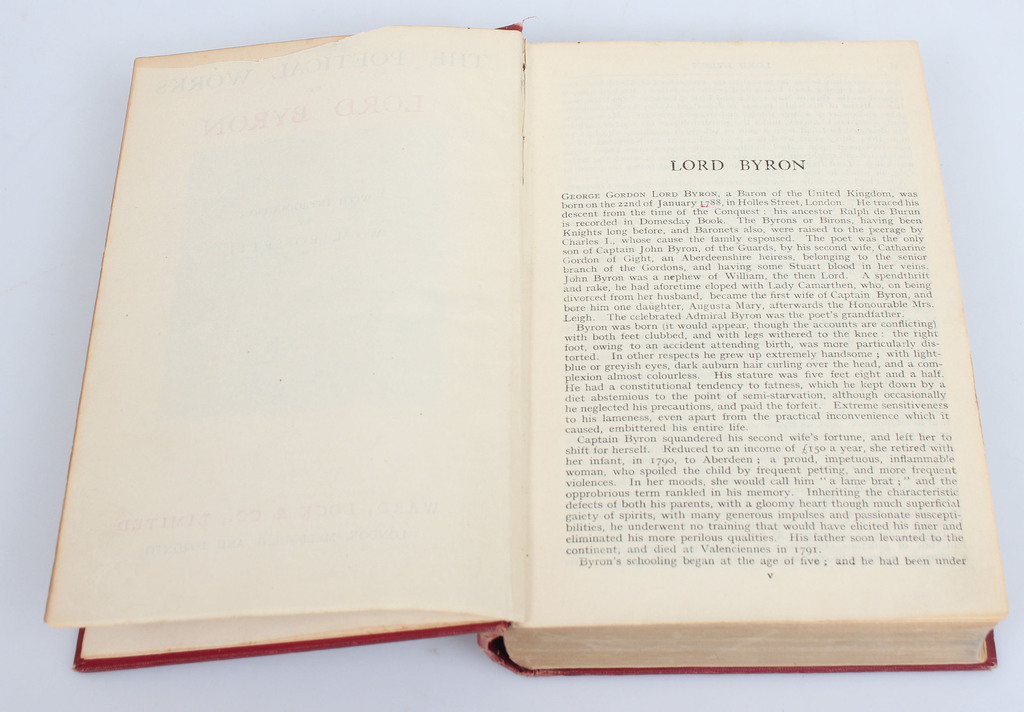 The poetical works of Lord Byron