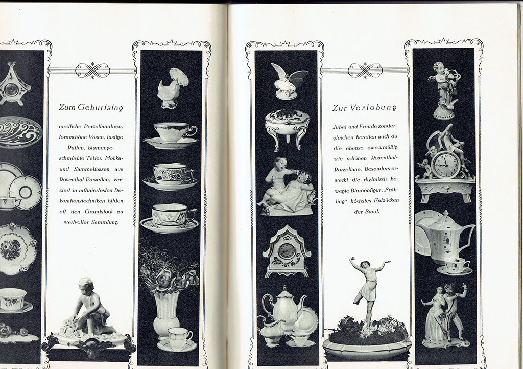 Rosenthal porcelain catalog
