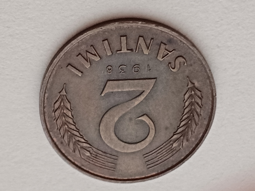 2 centime 1938