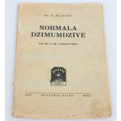 Dr.K.Mazurs, Normala dzimumdzīve