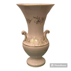 KUZNETCOVA розовая фарфоровая ваза h-29 см