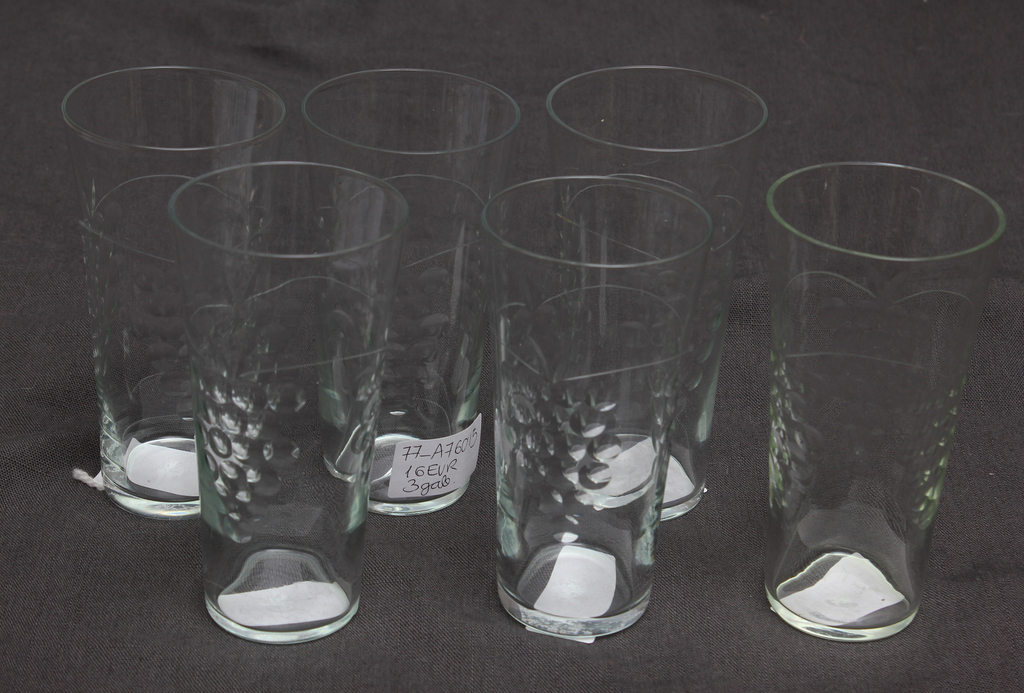Iļguciems glass factory glasses 6 pcs. 