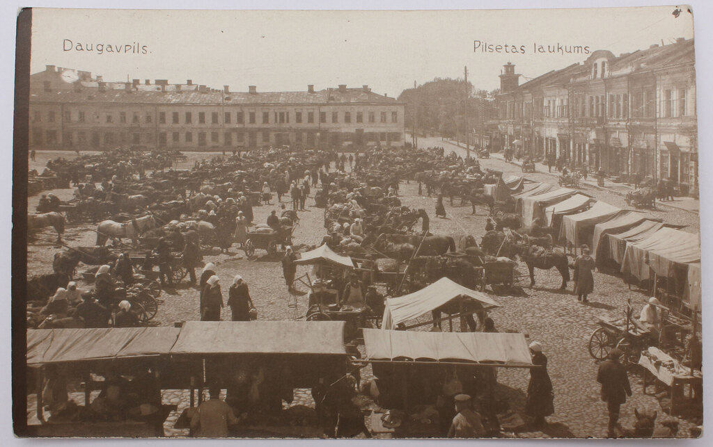 Daugavpils. City square