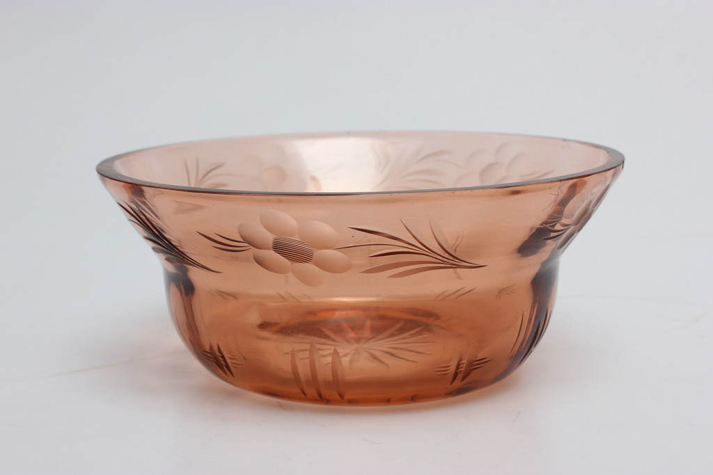 Art deco Iļguciems glass sweets container