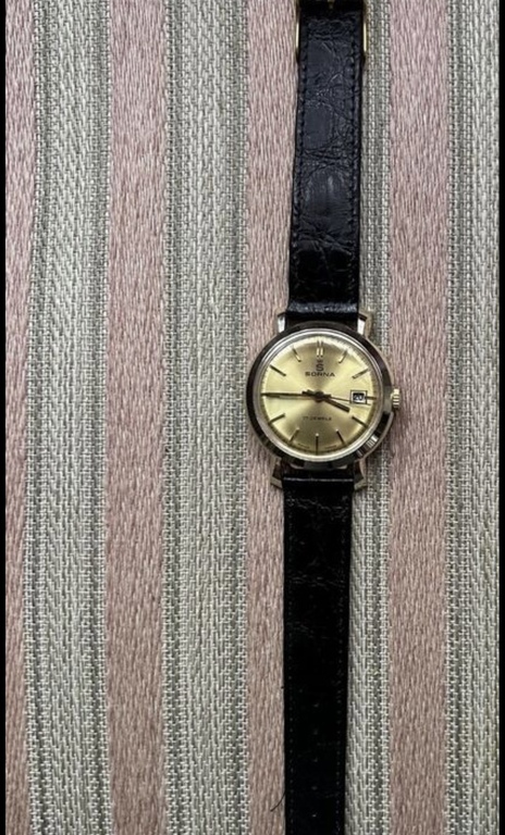 Men's Swiss Sorna 17 jewel Dress watch